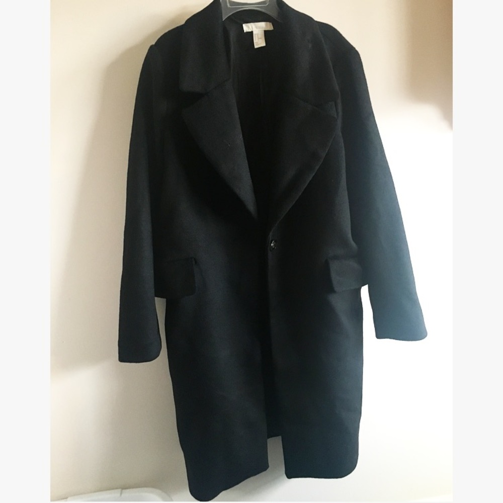 H&M Black Coat